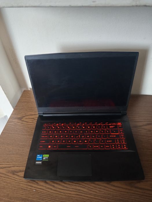 Laptop MSI GeForce gtx 3050 i5 13 și mouse Logitech g 203