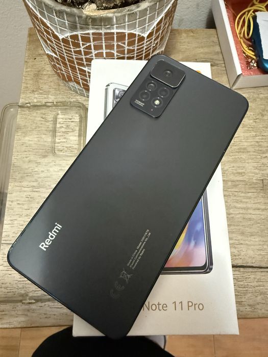 Xiaomi Redmi Note 11 Pro 4G, Dual Sim, 128GB , 8GB RAM, Graphite Gray