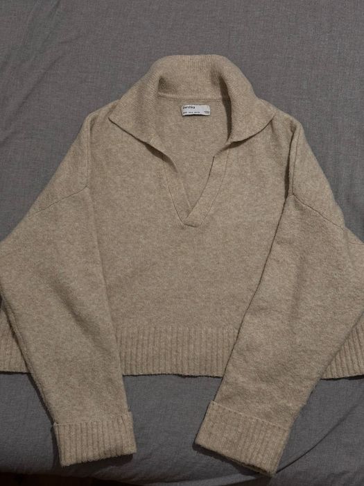 Къс пуловер Bershka