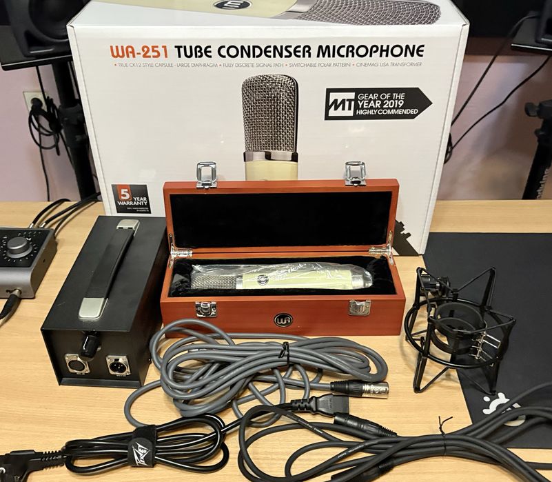 Ламповый Студийный Микрофон WARM AUDIO WA-251