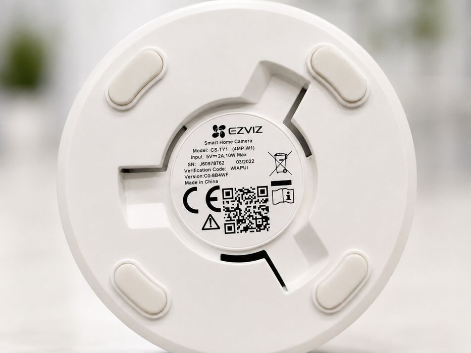 Cameră supraveghere EZVIZ WiFi Pan/Tilt 360° – Night Vision, Tracking, Audio