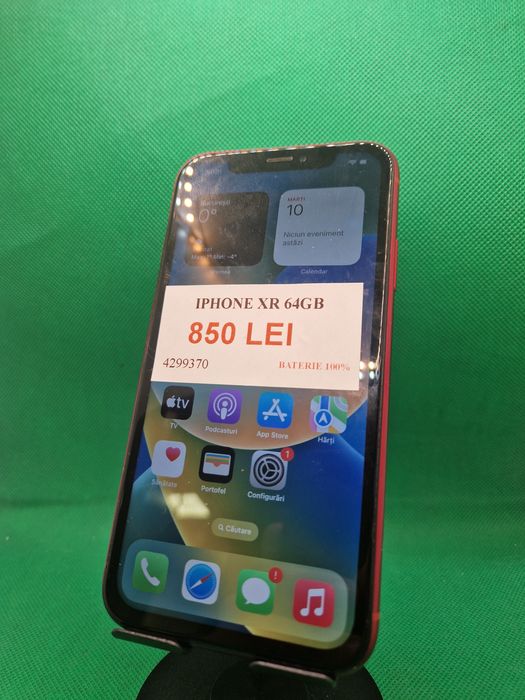 Iphone XR 64GB baterie 100% Lazar Amanet Crangasi 42993