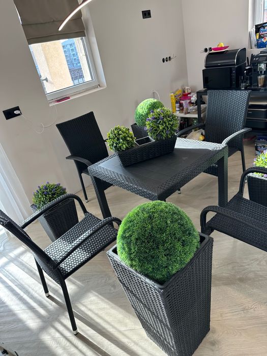 Градинска мебел от изкуствен ратан