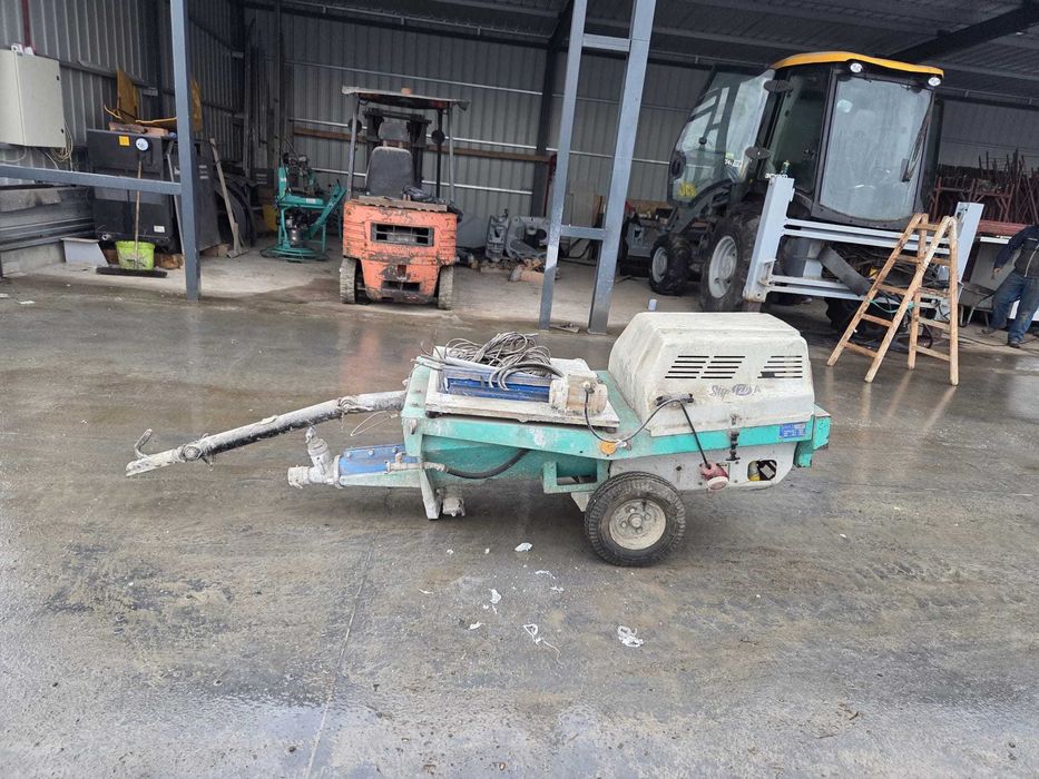 Pompa de sapa tencuieli si torcret Imer STEP 120A utilizat