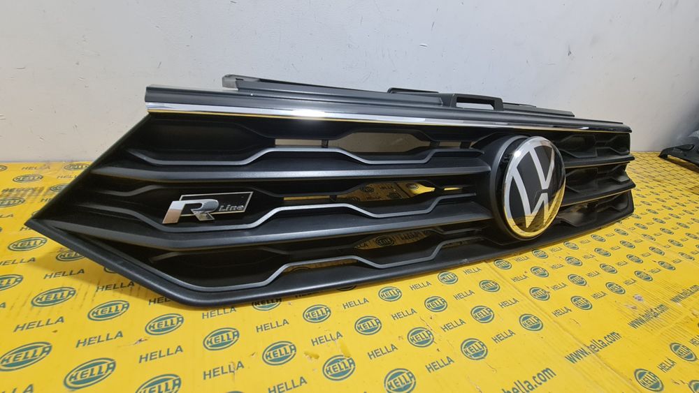 Grila masca radiator bara fata emblema radar VW T-Roc facelift 2ga R