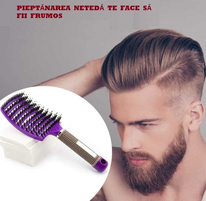 Set 2 Perii par peria MOV descurca descalceste maseaza toate tipurile