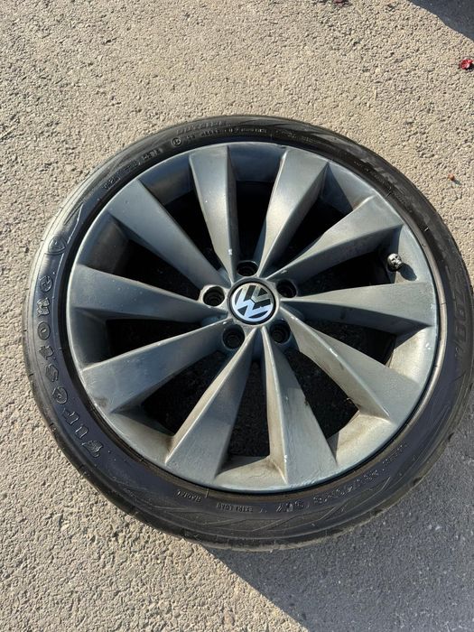 Jante + Cauciucuri VOLKSWAGEN VW R18 originale