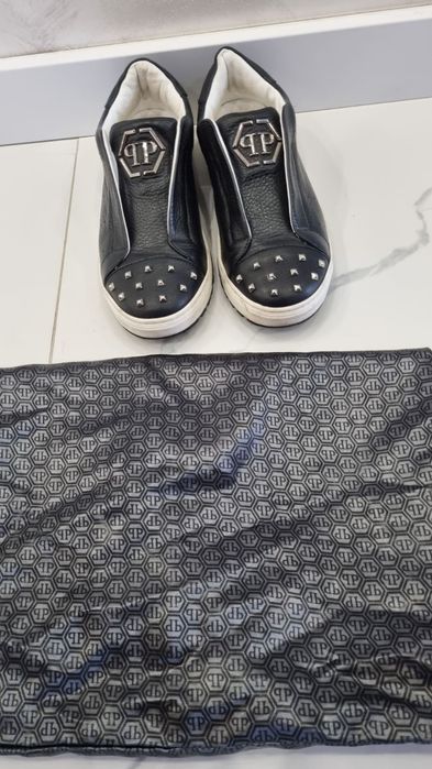 Оригинални кожени обувки  Phillipp Plein 36