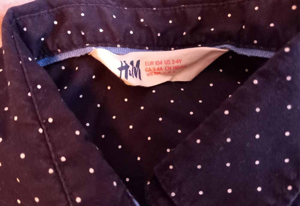 Cămașă băieți H&M 104 3-4 ani