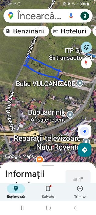 Teren dealul targului