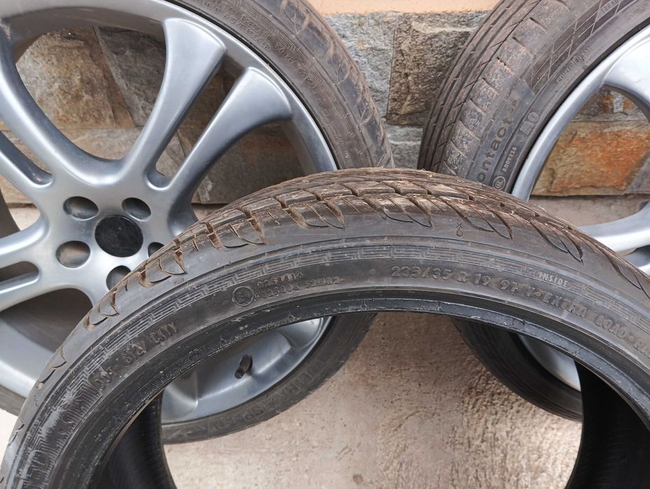 Джанти с гуми 19"5×100