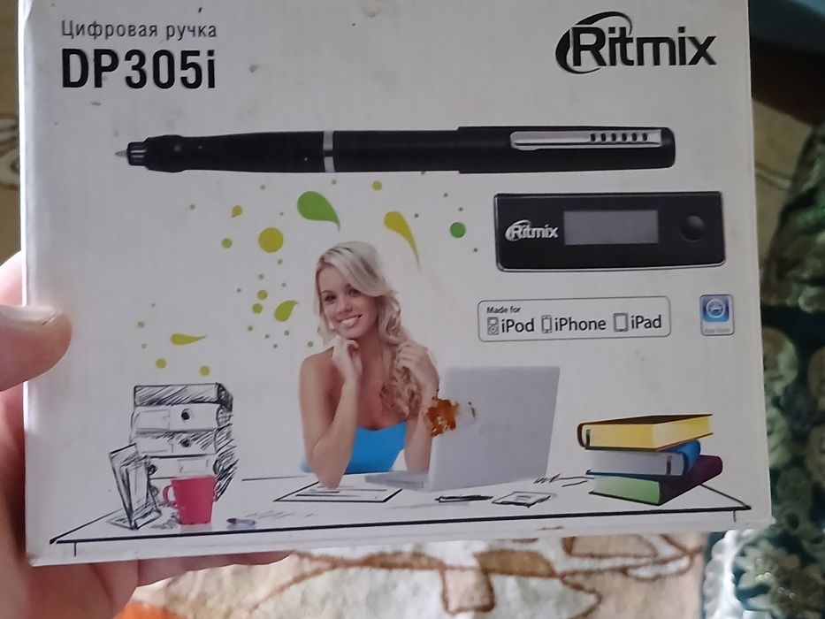 цифровой диктофон-ручка Ritmix