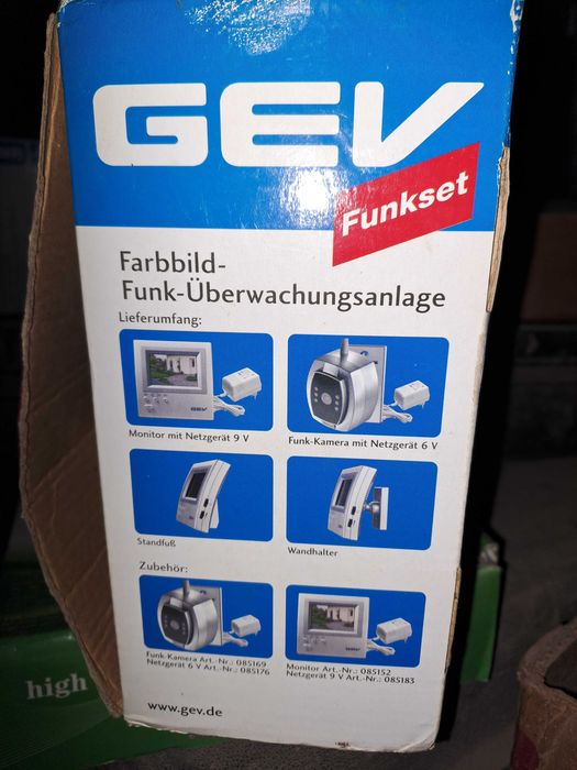 Cameră Gev supraveghere cu microfon