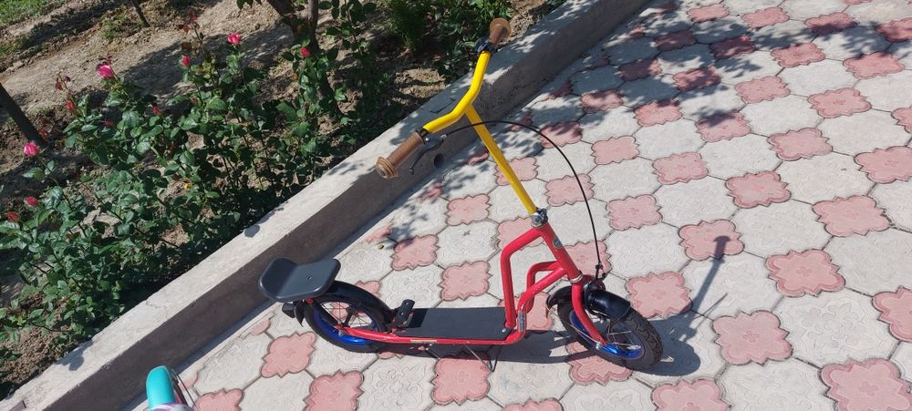 Самокат колёса камерные