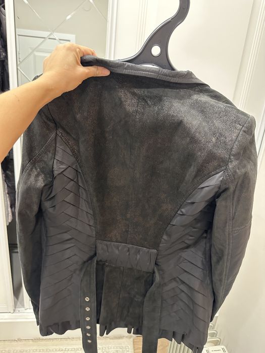 Коженая  куртка