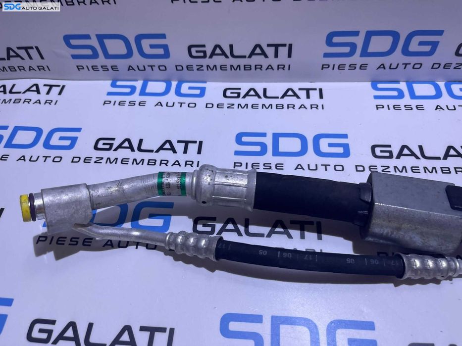 Furtun Conducta Teava Compresor AC Clima Climatronic BMW Seria 3 E90 E91 320 2.0 D M47 2004 - 2011 Cod 64536927538 6927538