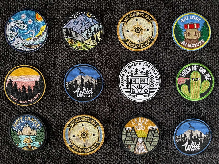 Petic/Patch/Emblema brodat geaca/vesta/etc piele/textil moto/rock/punk