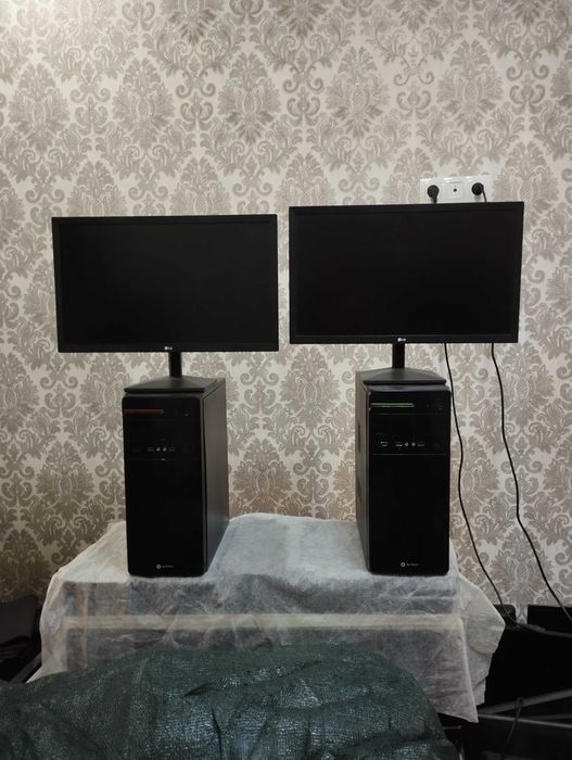 DDR-4 КАМПЮТЕР лар сотилади 12 та камплек + 19 LG Манитор