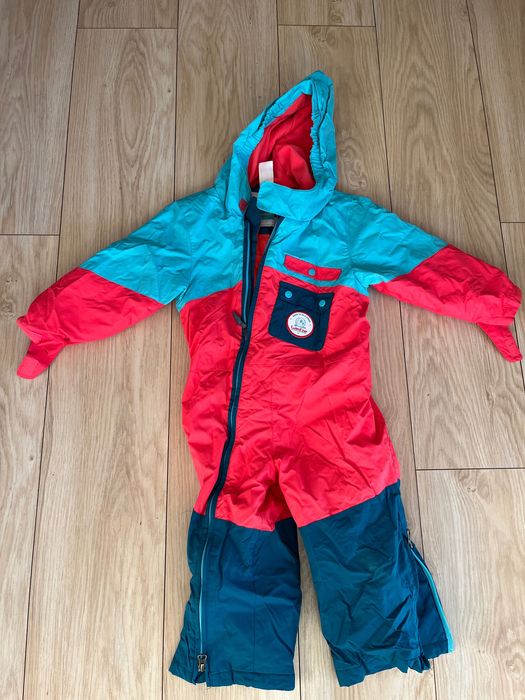 Combinezon schi/zăpadă Decathlon Wedze+Costum polar interior 2 - 3 ani