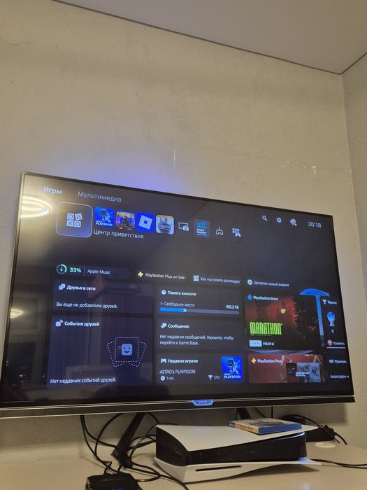 Sony ps5 + 4к телевизор