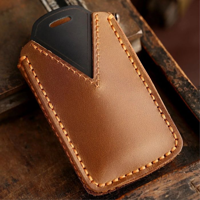 Кожен калъф за ключ карта Renault , Dacia