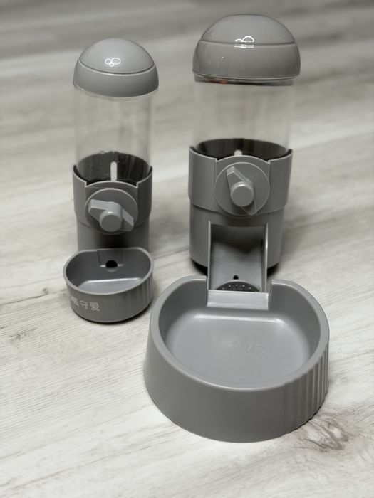 Поилка и миска для кролика / грызунов с креплением в клетку