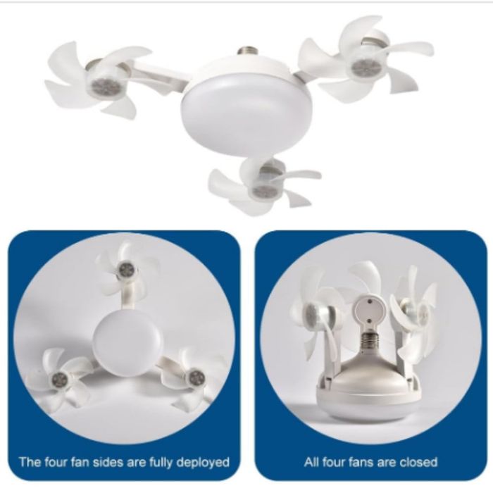 Лампа + вентилятор