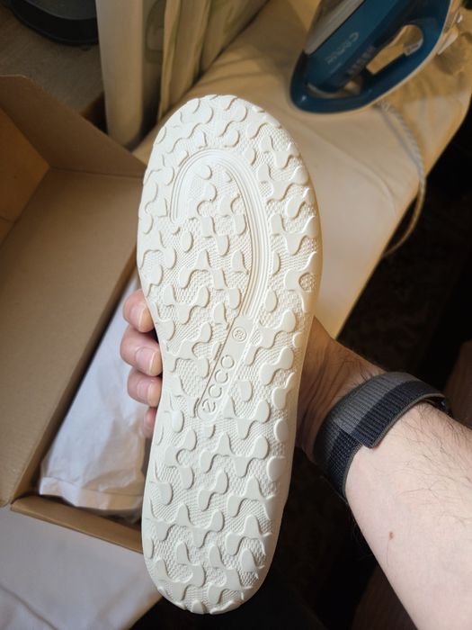 Балетка лофер мокассин Ecco Biom (нубук, кожа) оригинал