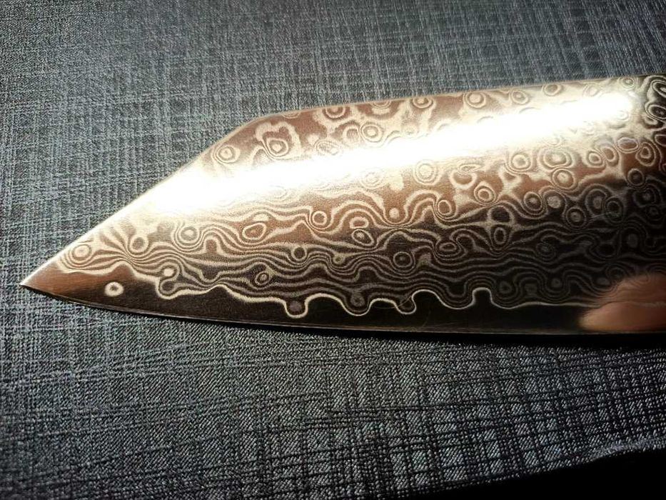 Японски нож Kiritsuke (Кирицуке) - Дамаска стомана