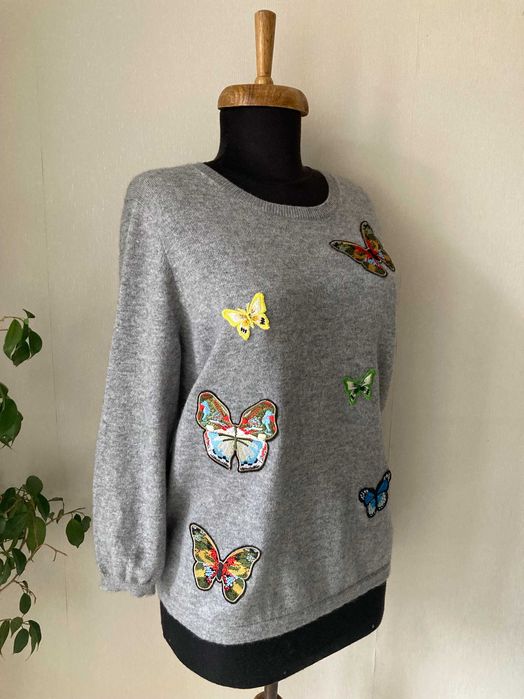 FTC Cashmere женски кашмирен пуловер кашмир лиосел полиестер S