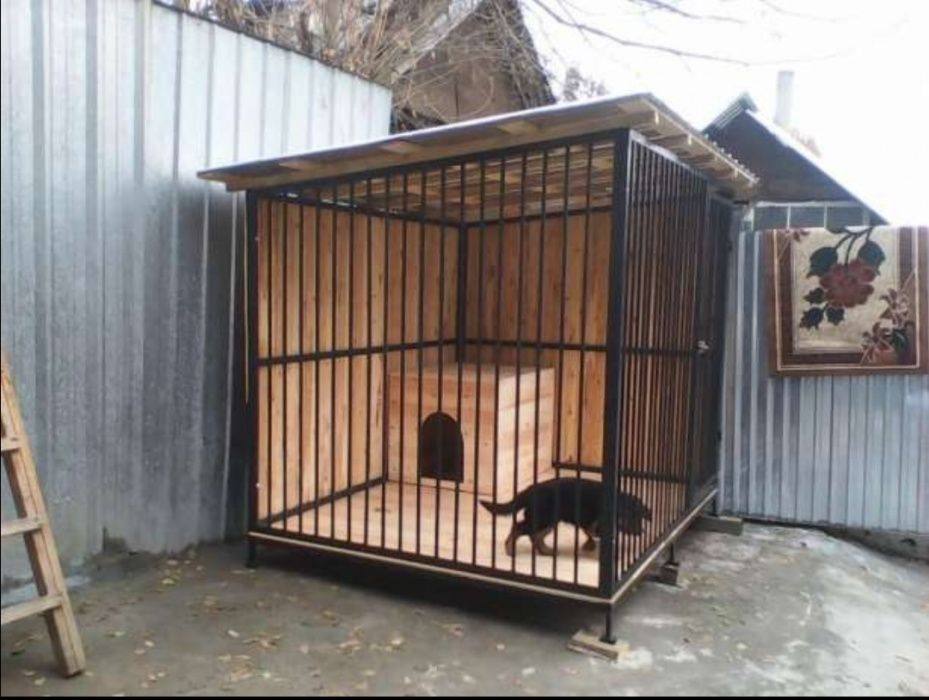 Вольер металлический