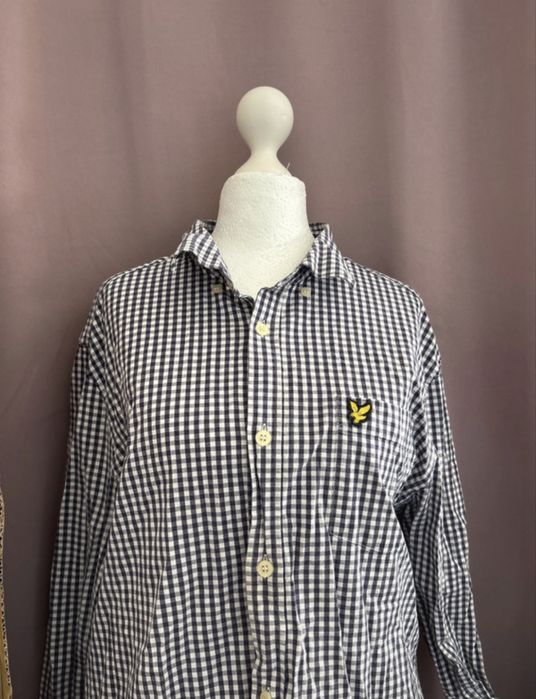 Мъжка карирана риза Lyle & Scott Slim Fit (L/XL)