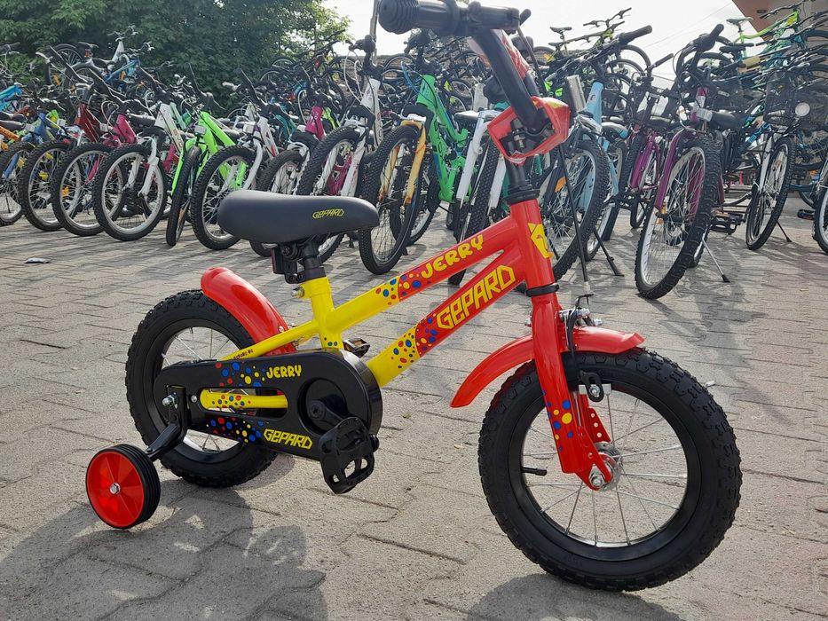 GEPARD Велосипед 12" JERRY червен