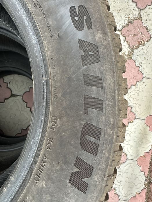 Б/у покрышки, зимние, с шипами