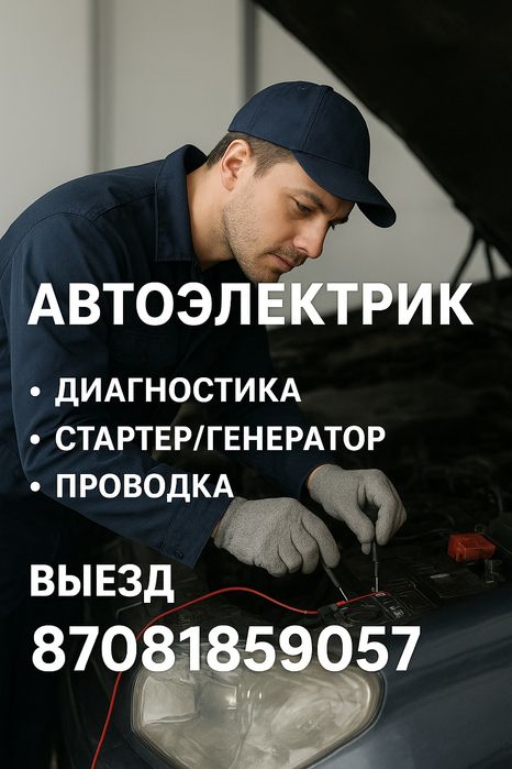 Автоэлектрик диагност на выезд