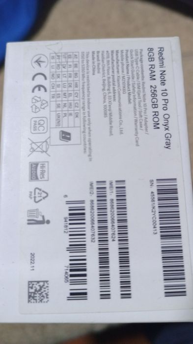 Редми нот 10 про 256 гб