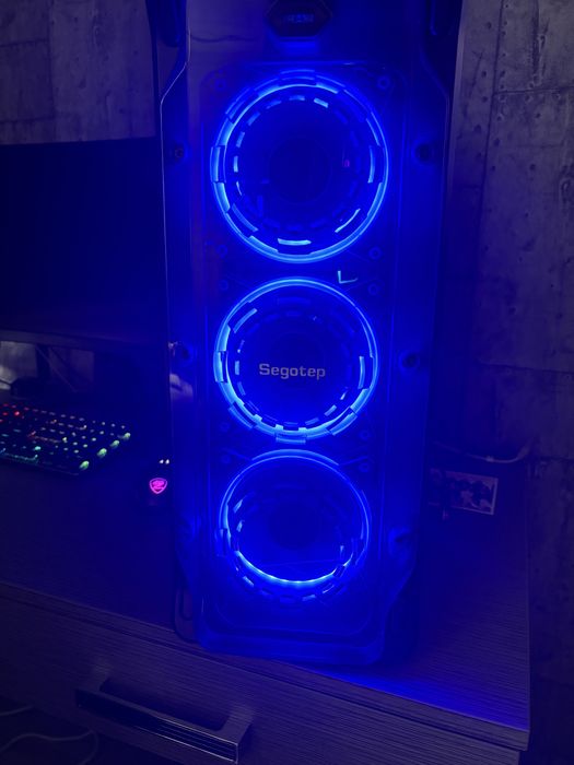 RYZEN 5 3600; Rx 580 8gb; 16 gb 3200MHZ t-force ram настолен геймин