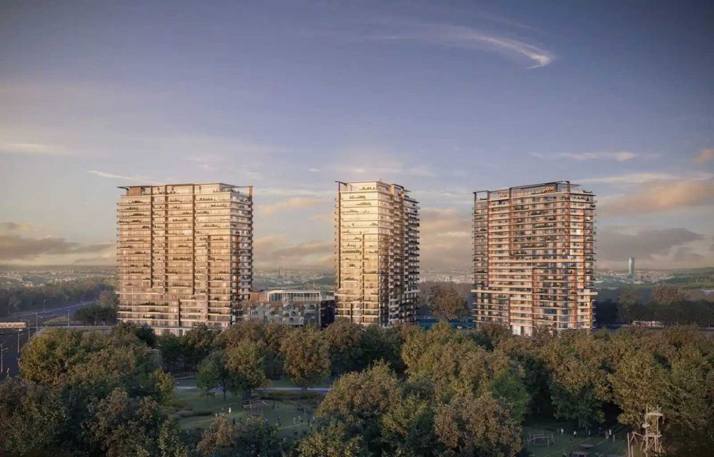 Apartament cu patru camere, vedere libera spre Lac // ONE High District