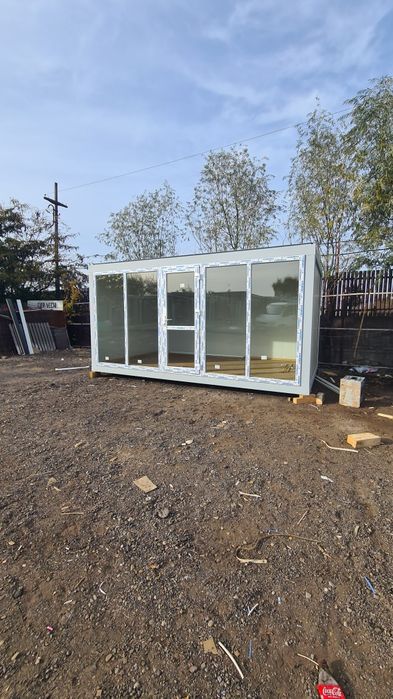 Containere modulare cu vitrina container birou magazin locuit Paza