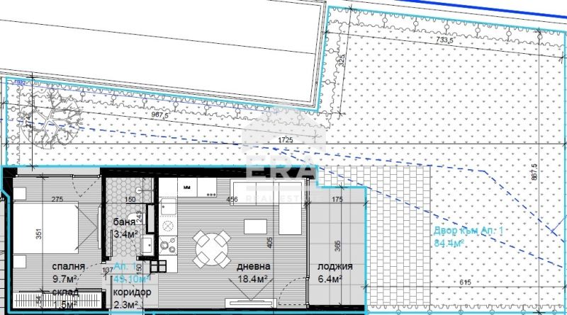Продава се Двустаен апартамент в Варна, Виница - 56 кв.м за 1733 €/кв.м - Снимка #5