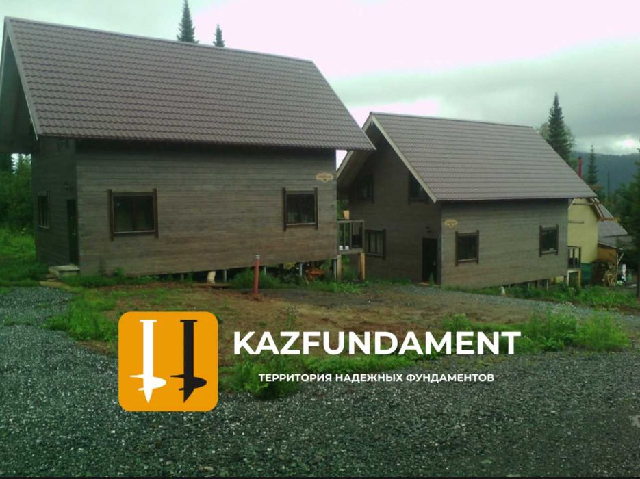 Винтовые сваи для бани