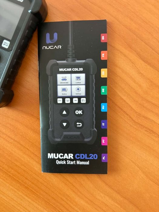 OBD2 Диагностика / Скенер за автомобили MUCAR CDL20 (Чисто нов / Пълен комплект)