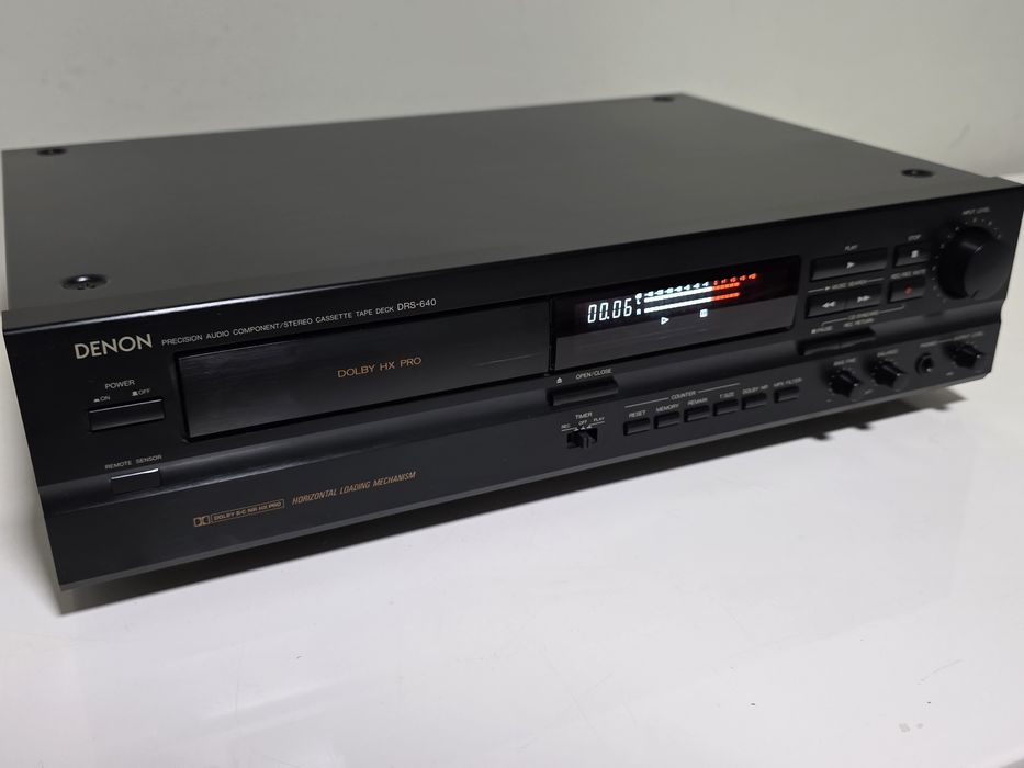 Стерео касетен дек Denon DRS-640 – Хоризонтално зареждане (CD тип)