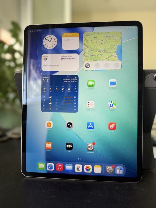 iPad Air 13” M3 128GB 100% батерия! Гаранция!