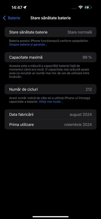 Iphone 16 Pro Max 256GB Black Titanium