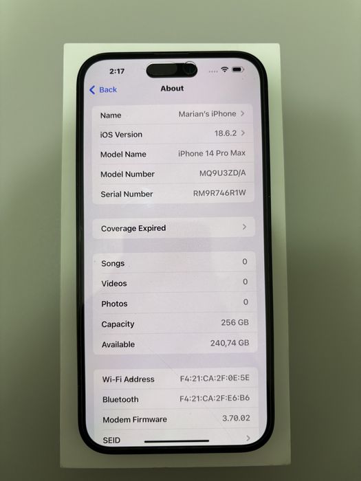 IPhone 14 Pro Max 256GB