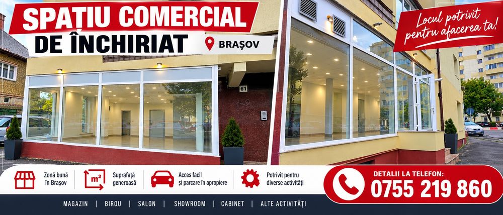 De închiriat spațiu comercial/birouri