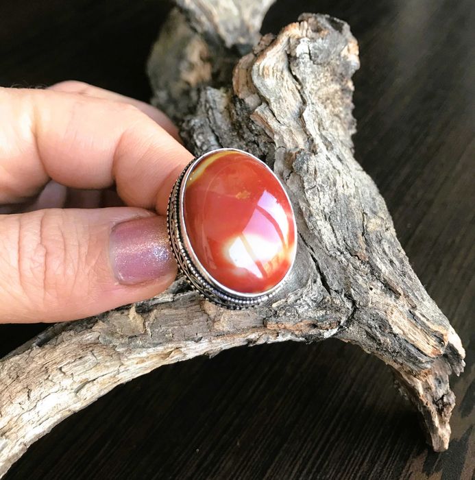 Inel Argint 925 cu Piatra Semipretioasa Jasp