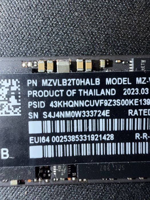 SSD 2TB Samsung 970 Evo Plus Pcie 3.0 x4 3.500 MB/s read 3.300MB/s wri