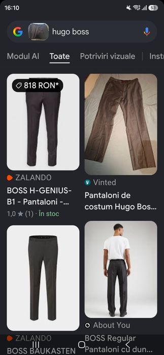 Pantaloni Hugo Boss  eleganti